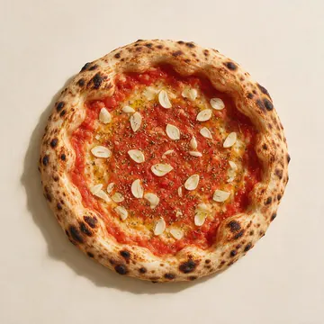 tomate, ail, origan, huile d'olive